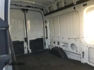 2023 Ford Transit Cargo with VIN 1FTBR1X87PKB88921, listed as a Copart auction lot 74318114 with Not Provided miles and Salvage Title. Bid and sale history available at DreamBid. Image 11.