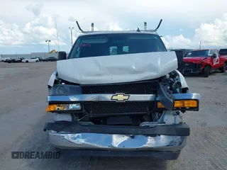 2021 Chevrolet Express Cargo with VIN 1GCWGAFP5M1258210, listed as a IAAI auction lot 42378121 with 50,438 mi miles and . Bid and sale history available at DreamBid. Image 12.
