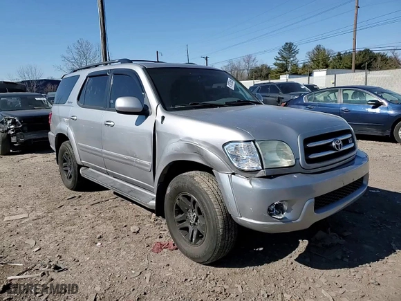 2004 Toyota Sequoia Limited with VIN 5TDBT48A84S226021, listed as a Copart auction lot 47307055 with 209,545 mi miles and Salvage Title. Bid and sale history available at carsss.com. Image 11.