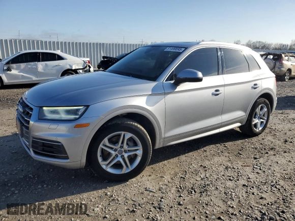 2018 Audi Q5 Premium Plus with VIN WA1BNAFY5J2057257, listed as a Copart auction lot 51499595 with 125,022 mi miles and Clean Title. Bid and sale history available at carsss.com. Image 1.