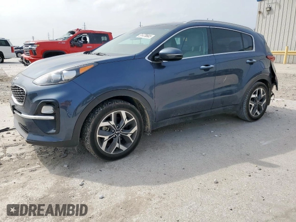 2020 Kia Sportage EX z VIN KNDPN3AC4L7840921, wystawiony jako Copart lot #51478665 z przebiegiem 62 052 mil mil oraz Szkoda całkowita • Salvage title. Historia ofert i sprzedaży dostępna na DreamBid. Obrazek 1.