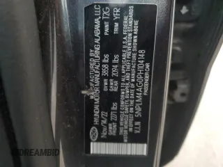 2023 Hyundai Elantra SEL with VIN 5NPLM4AG0PH104148, listed as a Copart auction lot 54305675 with 55,642 mi miles and Clean Title. Bid and sale history available at DreamBid. Image 12.