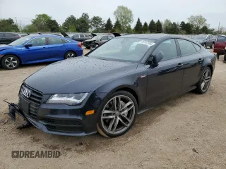 2015 Audi A7 Prestige z VIN WAU2GAFCXFN006666, wystawiony jako Copart lot #55147055 z przebiegiem 51 433 mil mil oraz Szkoda całkowita • Salvage title. Historia ofert i sprzedaży dostępna na DreamBid. Obrazek 1.