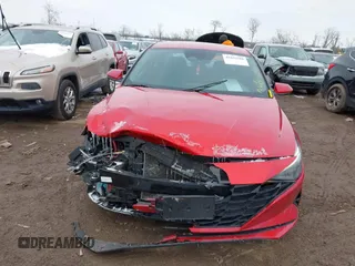 2021 Hyundai Elantra SEL with VIN 5NPLM4AG3MH021194, listed as a IAAI auction lot 41635580 with 102,891 mi miles. Bid and sale history available at carsss.com. Image 13.