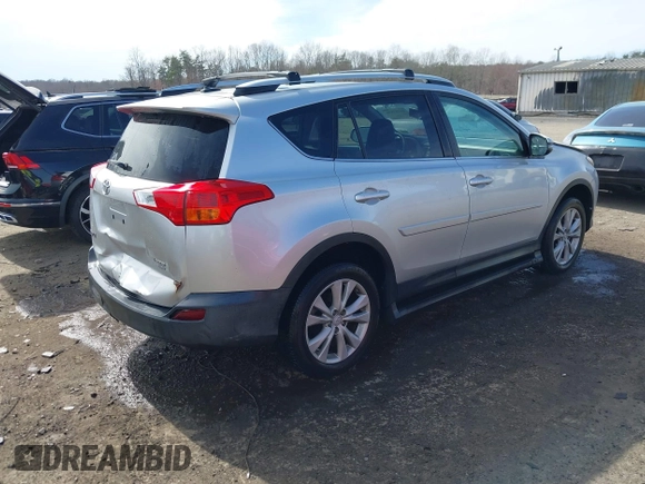 2013 Toyota RAV4 Limited with VIN 2T3DFREV1DW041490, listed as a IAAI auction lot 41757596 with 184,443 mi miles. Bid and sale history available at carsss.com. Image 4.