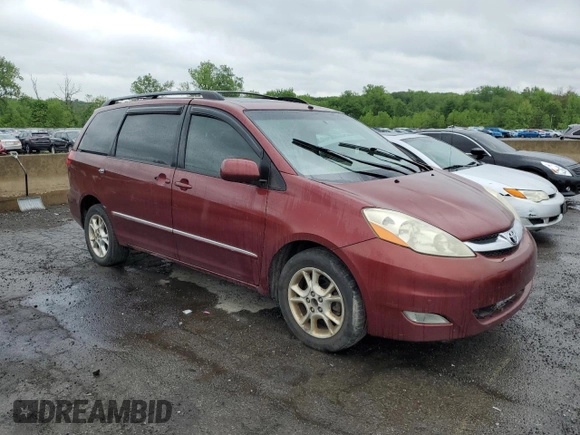 2006 Toyota Sienna XLE z VIN 5TDBA22C66S055082, wystawiony jako Copart lot #56832985 z przebiegiem 269 443 mil mil oraz Czysty tytuł • Clean title. Historia ofert i sprzedaży dostępna na DreamBid. Obrazek 4.