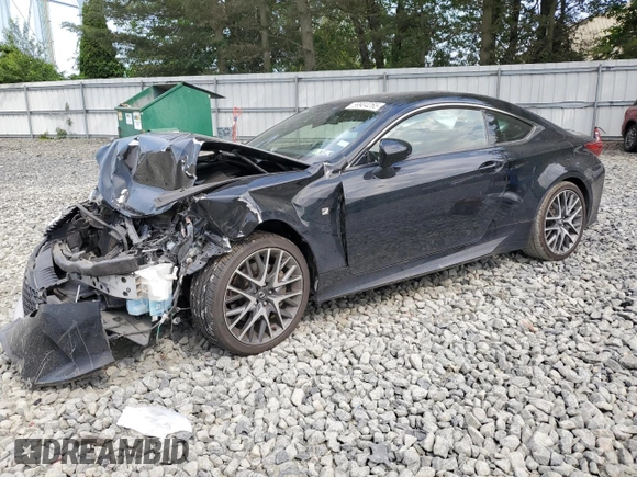 2016 Lexus RC 300 F Sport with VIN JTHSM5BC3G5000278, listed as a Copart auction lot 59904265 with 110,158 mi miles and Salvage title. Bid and sale history available at DreamBid. Image 1.
