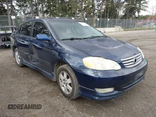2003 Toyota Corolla CE with VIN 1NXBR32E83Z084375, listed as a IAAI auction lot 41915211 with 299,999 mi miles and . Bid and sale history available at DreamBid. Image 1.