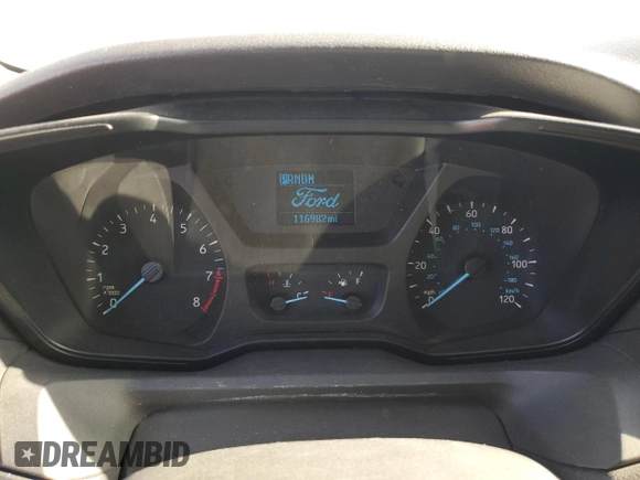 2016 Ford Transit Cargo with VIN 1FTYR1ZMXGKA59298, listed as a Copart auction lot 49418815 with 116,982 mi miles and Salvage Title. Bid and sale history available at carsss.com. Image 9.
