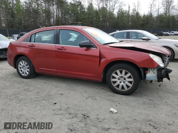 2007 Chrysler Sebring with VIN 1C3LC46K37N609783, listed as a Copart auction lot 51489875 with 196,336 mi miles and Salvage Title. Bid and sale history available at DreamBid. Image 4.