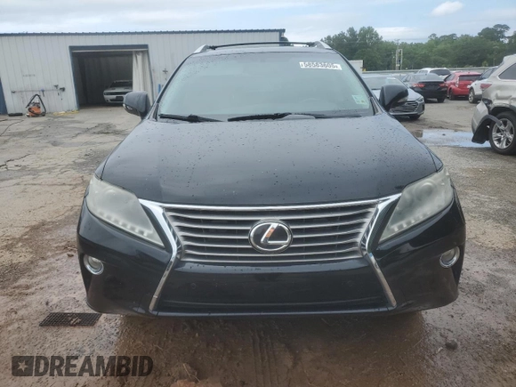 2013 Lexus RX 350 with VIN 2T2ZK1BA0DC097138, listed as a Copart auction lot 58583605 with 98,302 mi miles and Salvage title. Bid and sale history available at DreamBid. Image 5.