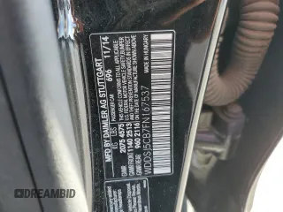 2015 Mercedes-Benz CLA 45 AMG with VIN WDDSJ5CB7FN167537, listed as a Copart auction lot 84003464 with 44,634 mi miles and Salvage Title. Bid and sale history available at DreamBid. Image 12.