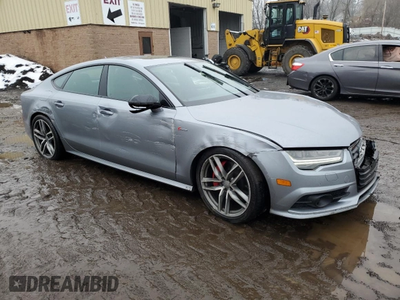 2017 Audi A7 Premium Plus with VIN WAUW3AFC5HN102267, listed as a Copart auction lot 39189334 with 66,430 mi miles. Bid and sale history available at carsss.com. Image 4.