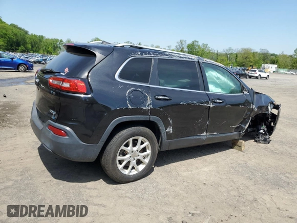 2016 Jeep Cherokee Latitude with VIN 1C4PJMCB8GW299843, listed as a Copart auction lot 56159075 with 76,159 mi miles and Salvage title. Bid and sale history available at DreamBid. Image 3.