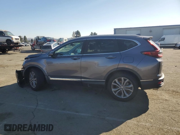 2020 Honda CR-V Touring with VIN 7FARW1H91LE008441, listed as a Copart auction lot 88896495 with 63,242 mi miles and Salvage title. Bid and sale history available at DreamBid. Image 2.