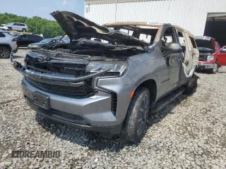 2021 Chevrolet Suburban RST with VIN 1GNSKEKD4MR490337, listed as a Copart auction lot 63083624 with 0 mi miles and Salvage Title. Bid and sale history available at carsss.com. Image 1.