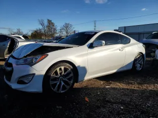 2015 Hyundai Genesis Coupe 3.8L Base z VIN KMHHT6KJ2FU128417, wystawiony jako Copart lot #80339234 z przebiegiem 125 655 mil mil oraz Szkody całkowita. Historia ofert i sprzedaży dostępna na DreamBid. Obrazek 1.