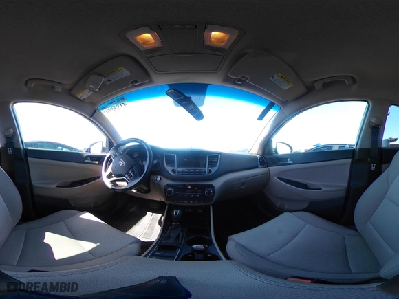 2017 Hyundai Tucson Value with VIN KM8J33A27HU438902, listed as a IAAI auction lot 41835502 with 84,885 mi miles. Bid and sale history available at carsss.com. Image 18.