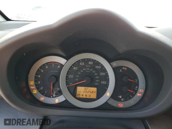 2009 Toyota RAV4 Sport with VIN JTMBK32V395078429, listed as a Copart auction lot 61385045 with 252,584 mi miles and Clean title. Bid and sale history available at DreamBid. Image 9.