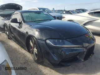 2020 Toyota GR Supra 3.0 with VIN WZ1DB4C00LW026728, listed as a Copart auction lot 76254554 with 19,815 mi miles and Non Repairable. Bid and sale history available at carsss.com. Image 4.