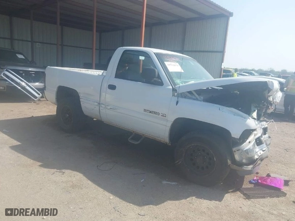 2001 Dodge Ram 1500 Work Special with VIN 1B7HC16X21S131067, listed as a IAAI auction lot 41912674 with 1 mi miles. Bid and sale history available at carsss.com. Image 1.