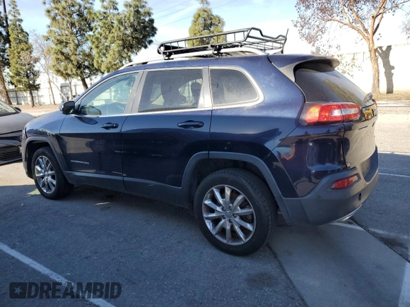 2016 Jeep Cherokee Limited с VIN 1C4PJLDS0GW256476, выставлен на аукционе Copart как лот 50354995 с пробегом 138 421 миль миль и Чистый • Clean title. История ставок и продаж доступна на DreamBid. Изображение 2.