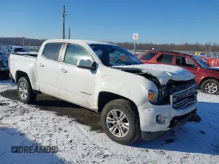 2019 GMC Canyon 4WD SLE with VIN 1GTG6CEN1K1301425, listed as a IAAI auction lot 41358278 with 105,106 mi miles. Bid and sale history available at carsss.com. Image 1.