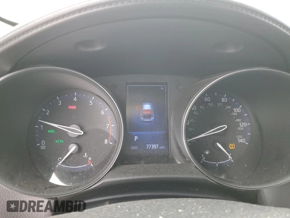 2018 Toyota C-HR XLE with VIN NMTKHMBX4JR044017, listed as a Copart auction lot 51096145 with 77,397 mi miles and Salvage Title. Bid and sale history available at DreamBid. Image 9.