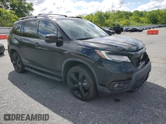 2019 Honda Passport Elite with VIN 5FNYF8H06KB003641, listed as a Copart auction lot 58218825 with 139,616 mi miles and Salvage title. Bid and sale history available at DreamBid. Image 4.
