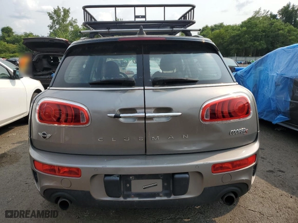 2017 MINI Clubman Cooper S with VIN WMWLU5C55H2F24329, listed as a Copart auction lot 67163314 with 129,818 mi miles and Salvage Title. Bid and sale history available at carsss.com. Image 6.