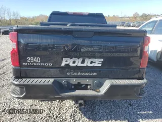 2021 Chevrolet Silverado 1500 Work Truck with VIN 1GCUYAEF0MZ158563, listed as a Copart auction lot 82125294 with 54,103 mi miles and Salvage Title. Bid and sale history available at DreamBid. Image 6.