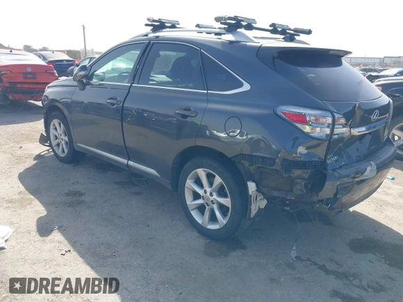 2010 Lexus RX with VIN 2T2ZK1BA7AC034923, listed as a IAAI auction lot 41745977 with 161,671 mi miles and . Bid and sale history available at carsss.com. Image 3.