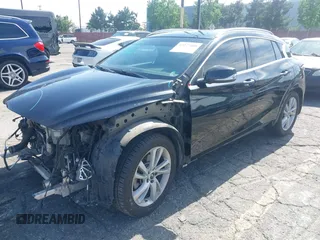2018 Infiniti QX30 Premium with VIN SJKCH5CP9JA004522, listed as a IAAI auction lot 42277008 with 81,618 mi miles and . Bid and sale history available at DreamBid. Image 2.