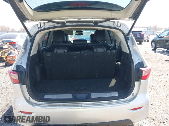 2015 Infiniti QX60 with VIN 5N1AL0MN7FC510527, listed as a IAAI auction lot 41791053 with 256,246 mi miles. Bid and sale history available at carsss.com. Image 17.