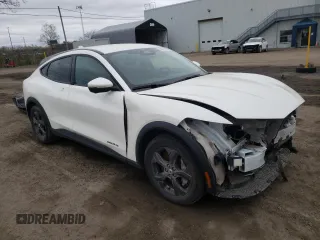 2022 Ford Mustang Mach-E Select with VIN 3FMTK1SS1NMA48621, listed as a Copart auction lot 56205175 with 57,291 mi miles and Salvage title. Bid and sale history available at DreamBid. Image 4.