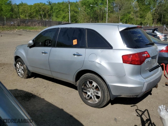 2007 Acura MDX Tech Pkg with VIN 2HNYD283X7H508526, listed as a Copart auction lot 53611205 with 0 mi miles and Salvage Title. Bid and sale history available at carsss.com. Image 2.