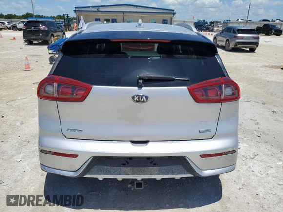 2017 Kia Niro LX with VIN KNDCB3LC8H5091046, listed as a Copart auction lot 63559304 with 79,530 mi miles and Salvage Title. Bid and sale history available at DreamBid. Image 6.