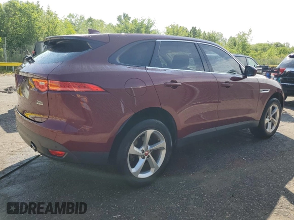 2017 Jaguar F-Pace 35t Premium z VIN SADCJ2BV0HA068470, wystawiony jako Copart lot #60656155 z przebiegiem 45 663 mil mil oraz Czysty tytuł • Clean title. Historia ofert i sprzedaży dostępna na DreamBid. Obrazek 3.