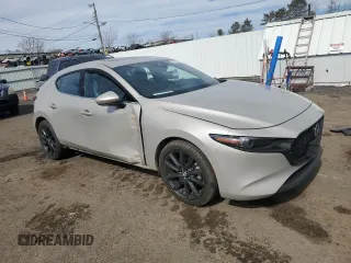 2022 Mazda Mazda3 Hatchback Premium with VIN JM1BPBML2N1501090, listed as a Copart auction lot 48104385 with 22,356 mi miles and Salvage Title. Bid and sale history available at carsss.com. Image 4.