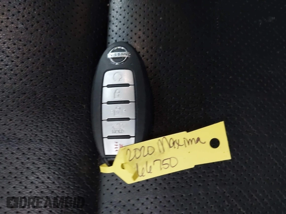 2020 Nissan Maxima SV with VIN 1N4AA6CV1LC366750, listed as a IAAI auction lot 40783161 with 101,880 mi miles. Bid and sale history available at carsss.com. Image 11.