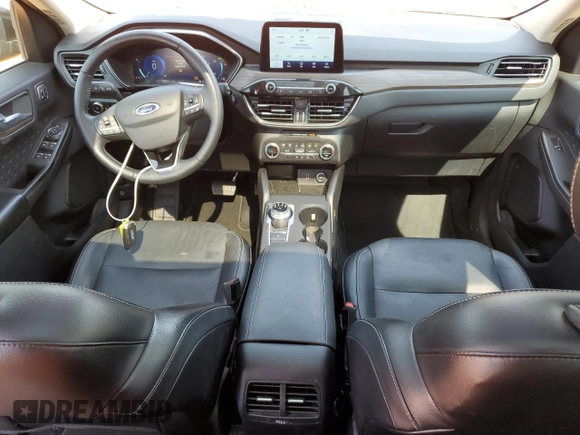 2020 Ford Escape Titanium Hybrid with VIN 1FMCU0DZ3LUC29663, listed as a Copart auction lot 59543145 with 65,918 mi miles and Salvage title. Bid and sale history available at DreamBid. Image 8.