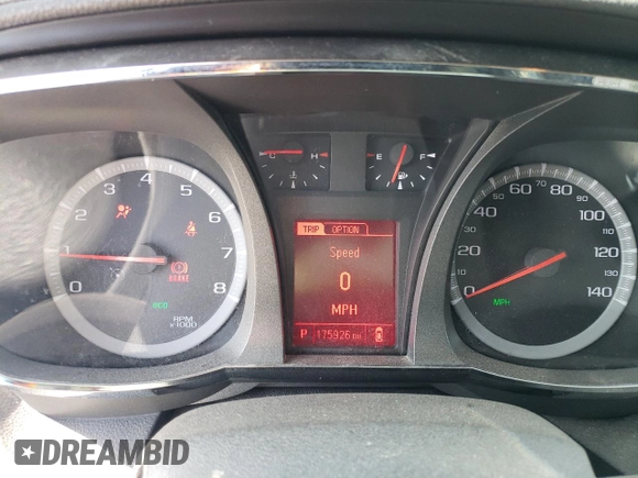 2015 GMC Terrain SLE with VIN 2GKFLWEK9F6257659, listed as a Copart auction lot 53380445 with 175,926 mi miles and Salvage title. Bid and sale history available at DreamBid. Image 9.