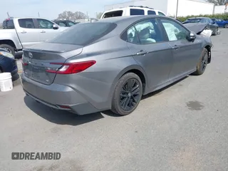 2025 Toyota Camry LE with VIN 4T1DAACK6SU565152, listed as a IAAI auction lot 41825174 with 297 mi miles and . Bid and sale history available at DreamBid. Image 4.