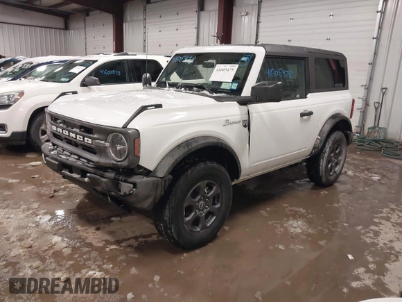 2023 Ford Bronco with VIN 1FMDE5AHXPLB20297, listed as a IAAI auction lot 41605475 with 18,621 mi miles. Bid and sale history available at carsss.com. Image 17.