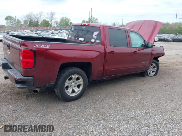 2017 Chevrolet Silverado 1500 LT with VIN 3GCUKREC5HG319937, listed as a IAAI auction lot 42073970 with 99,219 mi miles and . Bid and sale history available at DreamBid. Image 4.