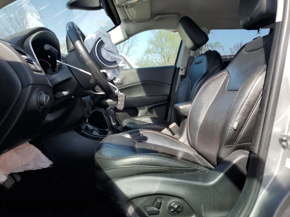 2018 Jeep Compass Limited with VIN 3C4NJDCB4JT372596, listed as a Copart auction lot 53936355 with 102,744 mi miles and Salvage title. Bid and sale history available at DreamBid. Image 7.
