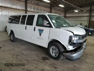 2017 Chevrolet Express Passenger LT z VIN 1GAZGPFG0H1208331, wystawiony jako Copart lot #58504295 z przebiegiem 46 813 mil mil oraz Szkoda całkowita • Salvage title. Historia ofert i sprzedaży dostępna na DreamBid. Obrazek 4.