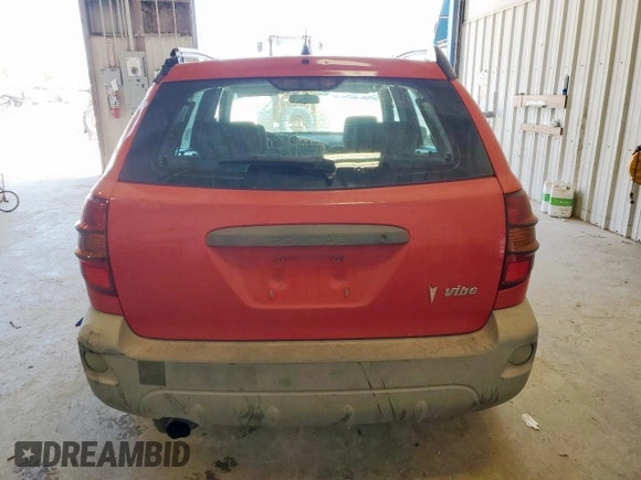 2006 Pontiac Vibe z VIN 5Y2SL65856Z420360, wystawiony jako Copart lot #58152285 z przebiegiem 108 031 mil mil oraz Czysty tytuł • Clean title. Historia ofert i sprzedaży dostępna na DreamBid. Obrazek 6.