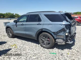 2025 Ford Explorer ST with VIN 1FMWK8GC4SGB16875, listed as a Copart auction lot 50733035 with 140 mi miles and Salvage Title. Bid and sale history available at carsss.com. Image 2.