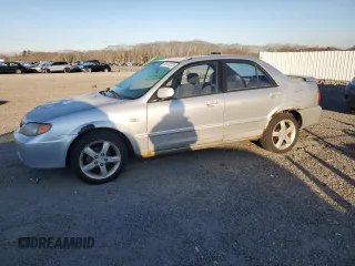 2003 Mazda Protege DX with VIN JM1BJ225331201903, listed as a Copart auction lot 88546205 with 221,722 mi miles and Clean Title. Bid and sale history available at DreamBid. Image 1.